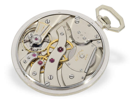 Absolute Rarität, Breguet Frackuhr mit ewigem Kalender und Mondphase, Breguet No.449, verkauft 1924 an Sir Dinshaw Petit für 6.500 Francs, mit Breguet Zertifikat - фото 2