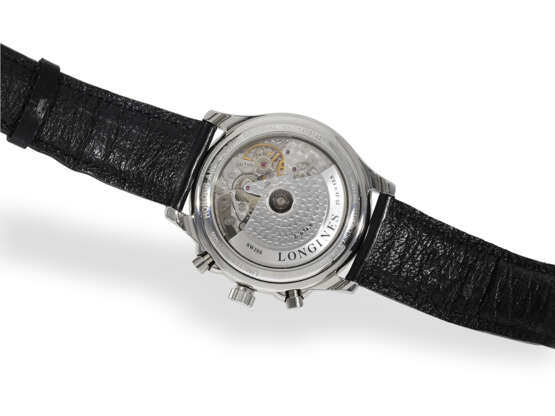 Taschenuhr/Armbanduhr: rares Chronographen-Set mit Nonius-Zeiger, Longines "Honour and Glory" 1968/1999, limitiert auf 600 Exemplare - Foto 7