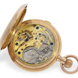 Bedeutende, historisch interessante und außergewöhnlich große Glashütter Savonnette mit Chronograph "Compteur" - Foto 10