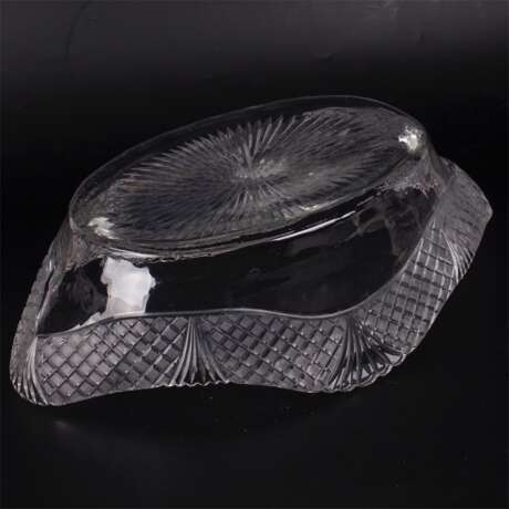 Серебряная жардиньерка. Серебро, 800, стекло - фото 6