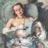 PADUA, PAUL MATHIAS (Salzburg 1903-1981 Rottach-Egern), "Portrait von Paduas zweiter Frau..." - Foto 12