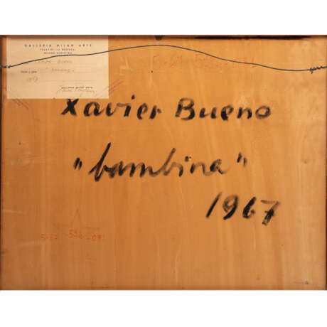 BUENO, XAVIER (1915-1979) "Bambina" 1967 - Foto 4