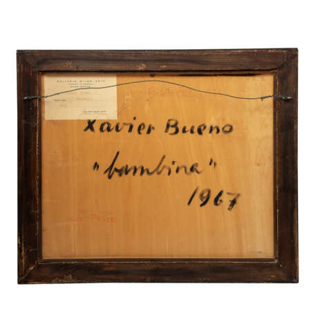 BUENO, XAVIER (1915-1979) "Bambina" 1967 - photo 5