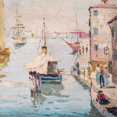 NÉGELY, RUDOLF (1883-1950, ungarischer Maler), "Venedig", - Foto 4