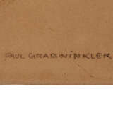 GRABWINKLER, PAUL (1880-1946), "Junge Frau mit rotem Band im schwarzen Haar", - Foto 4