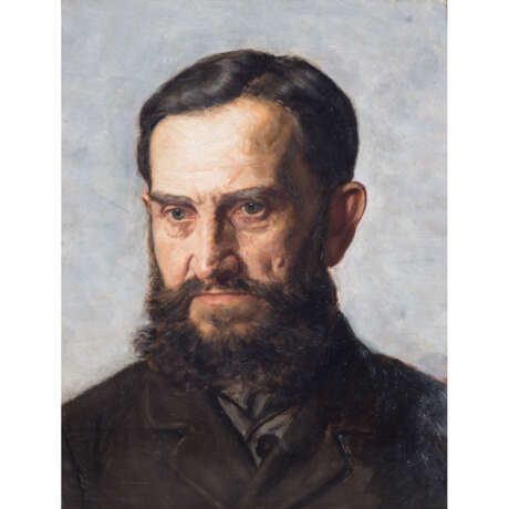 SPIRO, EUGEN (1874-1972), "Bärtiger Mann", 1894, - Foto 1