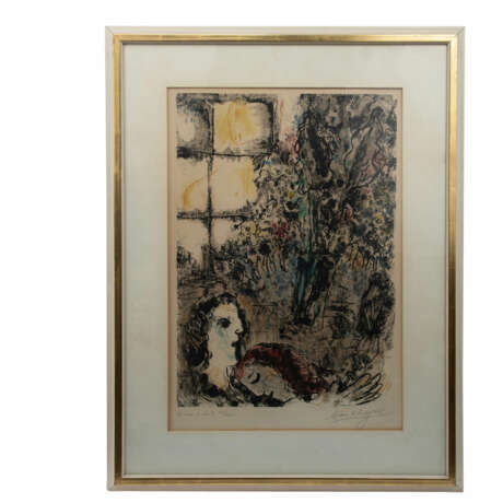 CHAGALL, MARC (1887-1985) "Le soir d´été" 1968 - photo 2