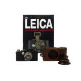 LEICA III SCHWARZ IN ORIGINALETUI UND BUCH „Die Leica“ Alessandro Pasi, - photo 1