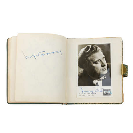 Autographen - Poesiealbum München der 1950-er Jahre mit - photo 6