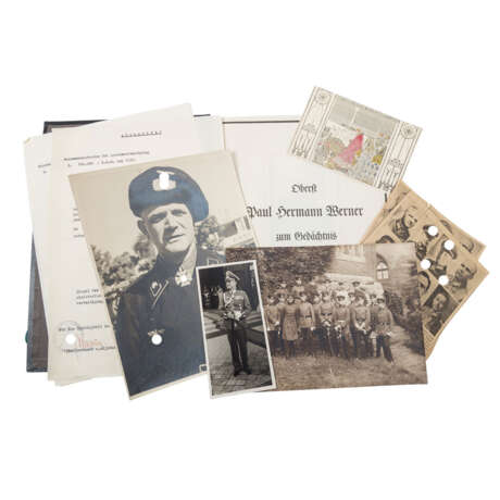 Deutsches Reich 1933-1945 - Teilnachlass des Ritterkreuzträgers Paul Hermann Werner - Foto 4
