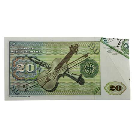 Seltener Fehldruck - 20 DM Banknote - фото 3