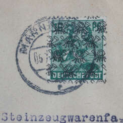 Bizone 1948 MiNr. 42 II c, 16 Pf