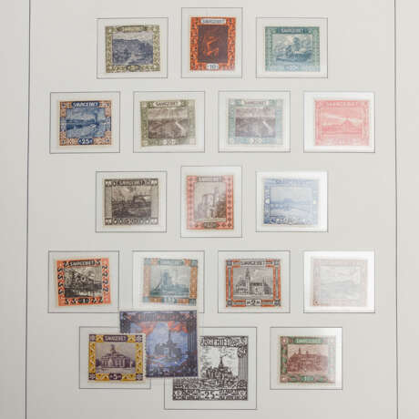 Saargebiet 1920-1934 inkl. Dienstmarken, Kat.-Wert ca. 13.000,-€ - photo 6
