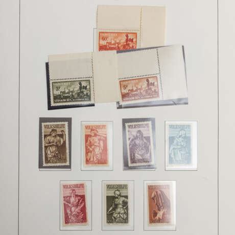 Saargebiet 1920-1934 inkl. Dienstmarken, Kat.-Wert ca. 13.000,-€ - фото 21