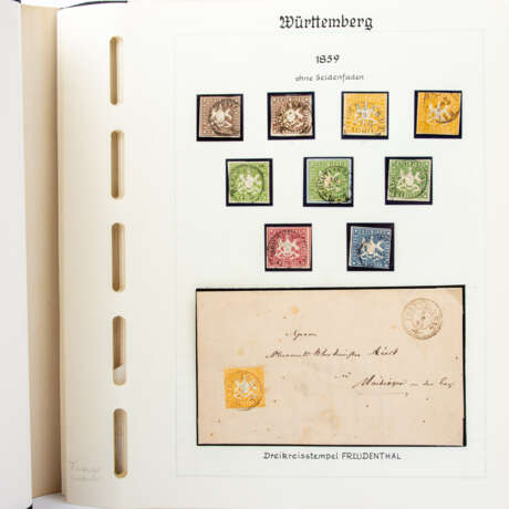 Altdeutschland / Württemberg - 1951/73, hervorragende Sammlung - фото 8
