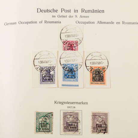Deutsche Besetzungsausgben 1914/18 - Dt. Abstimmungsgebiete - фото 34