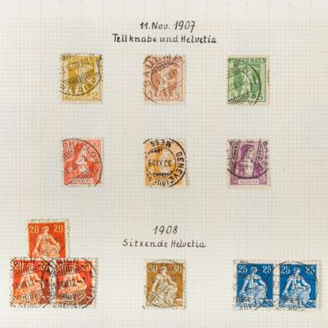 Schweiz - 1851 bis ca. 1998 O - Foto 17