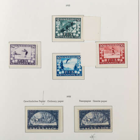 Österreich ab 1922-1937 **, Kat.-Wert: ca. 8.500€ - Foto 6