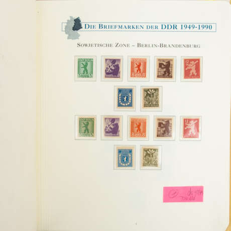 SBZ - Qualitätssammlung 1945-1949 **, Kat.-Wert: ca. 8.700,-€ - Foto 2