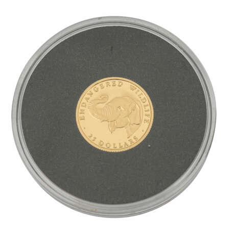Endangered Wildlife China/Cookinseln GOLD - 3 Münzen aus der - photo 6
