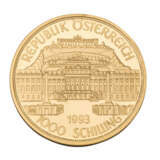 Österreich/GOLD - 1000 Schilling 1993, - фото 2