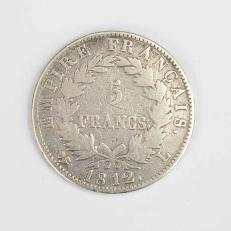 5 Franc, Frankreich 1812. - фото 2