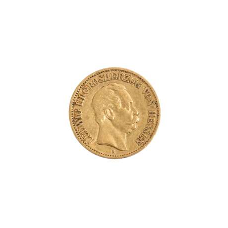 Hessen/GOLD - 10 Mark 1872 H - photo 1