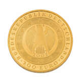 BRD/GOLD - Seltene 200 Euro 2002 D - фото 3