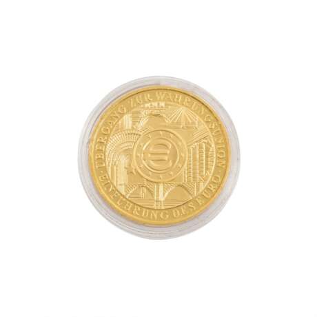 Selten! BRD/GOLD - 200 Euro 2002 D Währungsunion, - photo 3