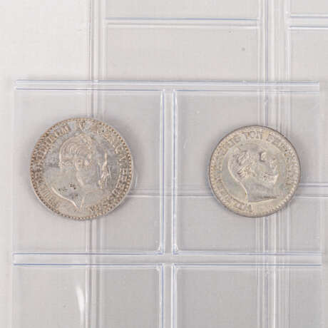 (RDR) / Altdeutschland /Deutsches Kaiserreich, tolle Sammlung von 77 Münzen, - photo 2