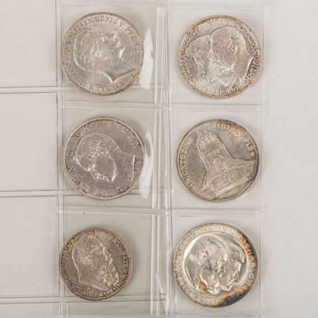 (RDR) / Altdeutschland /Deutsches Kaiserreich, tolle Sammlung von 77 Münzen, - photo 15