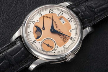 F.P. JOURNE, OCTA DIVINE, A PLATINUM AUTOMATIC WRISTWATCH WITH MOON PHASE AND POWER RESERVE