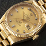 ROLEX, DAY-DATE REF. 18038, A GOLD AUTOMATIC WRISTWATCH MADE FOR SULTAN QABOOS OF OMAN - photo 1