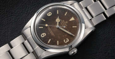 ROLEX, EXPLORER REF. 1016, A STEEL AUTOMATIC WRISTWATCH