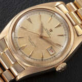 ROLEX, OYSTER PERPETUAL, REF. 6105, A GOLD AUTOMATIC WRISTWATCH - фото 1