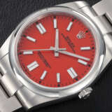 ROLEX, OYSTER PERPETUAL REF. 124300, A STEEL AUTOMATIC WRISTWATCH - фото 1
