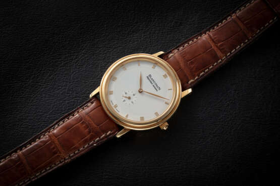BLANCPAIN, VILLERET REF. 0035-1418, A GOLD AUTOMATIC MINUTE REPEATER WRISTWATCH - фото 2