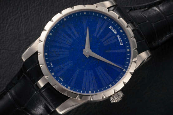 ROGER DUBUIS, EXCALIBUR REF. DBEX034, A LIMITED EDITION GOLD AUTOMATIC WRISTWATCH WITH LAPIS LAZULI DIAL - photo 1