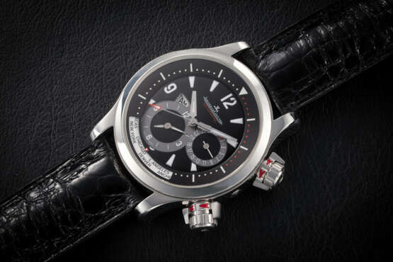 JAEGER-LECOULTRE, MASTER COMPRESSOR GEOGRAPHIC REF. 146.8.83, A STEEL AUTOMATIC WORLD TIME WRISTWATCH - фото 2