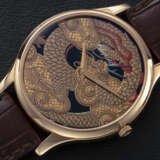 CHOPARD, L.U.C XP URUSHI 'CHRYSANTHEMUM', A GOLD AUTOMATIC WRISTWATCH WITH LACQUERED AND GOLD DIAL - Foto 1