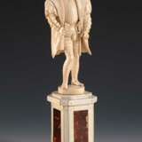 Elfenbein-Statuette: Karl V. - Foto 1