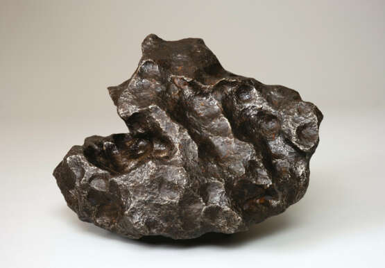 SCULPTURE FROM OUTER SPACE — AESTHETIC CAMPO DEL CIELO IRON METEORITE - photo 2