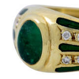 FABERGÉ BY VICTOR MAYER Ring mit Smaragd und Brillanten - Foto 5