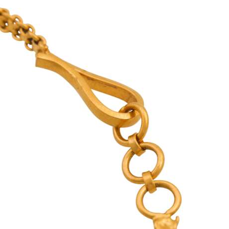 Collier mit filigranen Mustern, teilweise emailliert, - фото 7