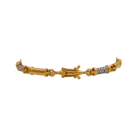 WEMPE Armband mit 50 Brillanten, zus. ca. 0,49 ct, - photo 2