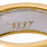 WEMPE Ring mit 22 Diamanten im Baguetteschliff von zus. ca. 2 ct, - photo 6