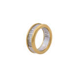 WEMPE Ring mit 22 Diamanten im Baguetteschliff von zus. ca. 2 ct, - photo 7