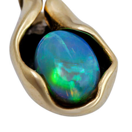 Anhänger mit ovalem Opal, - фото 5