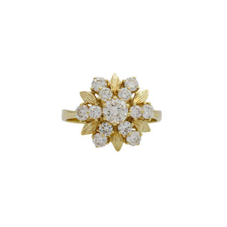 Ring mit Brillanten zus. ca. 1,48 ct - фото 2