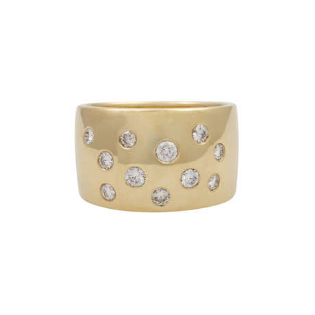 Ring mit Brillanten zus. ca. 0,60 ct, - photo 2